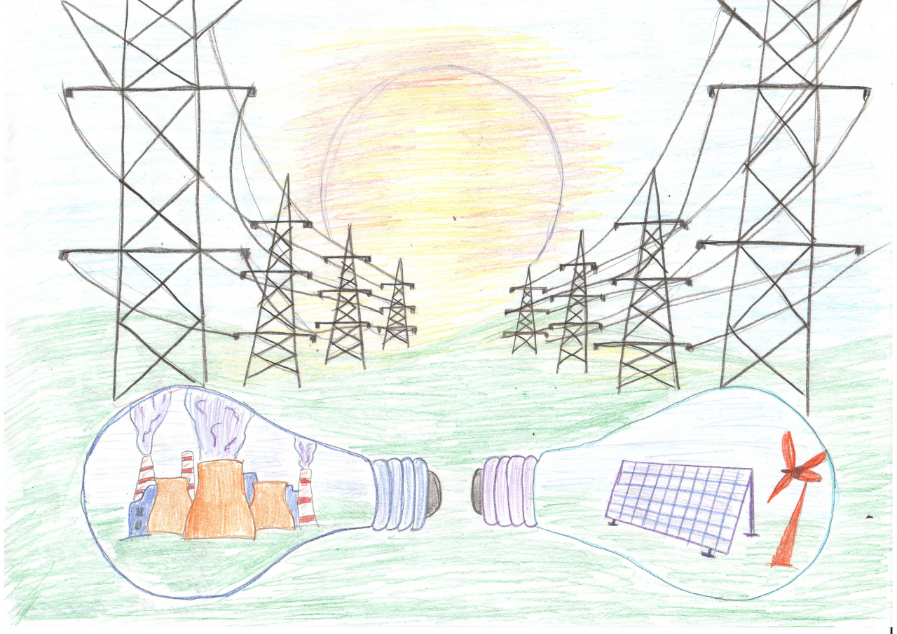 Электричество в моей жизни рисунок. Рисунок ко Дню Энергетика. Рисунок на день энергетики. Энергетика будущего рисунки детей. Детские рисунки ко Дню Энергетика.