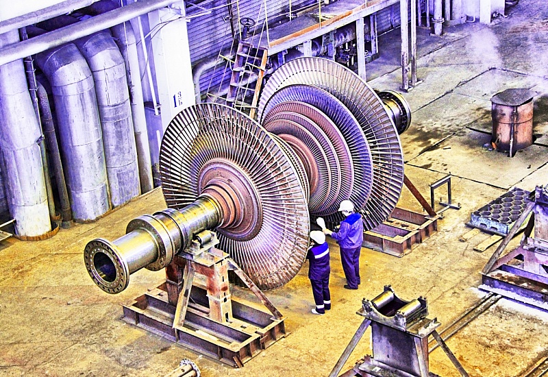 Ротор в надёжных руках лаборатории металлов АО "Станция Экибастузская ГРЭС-2"