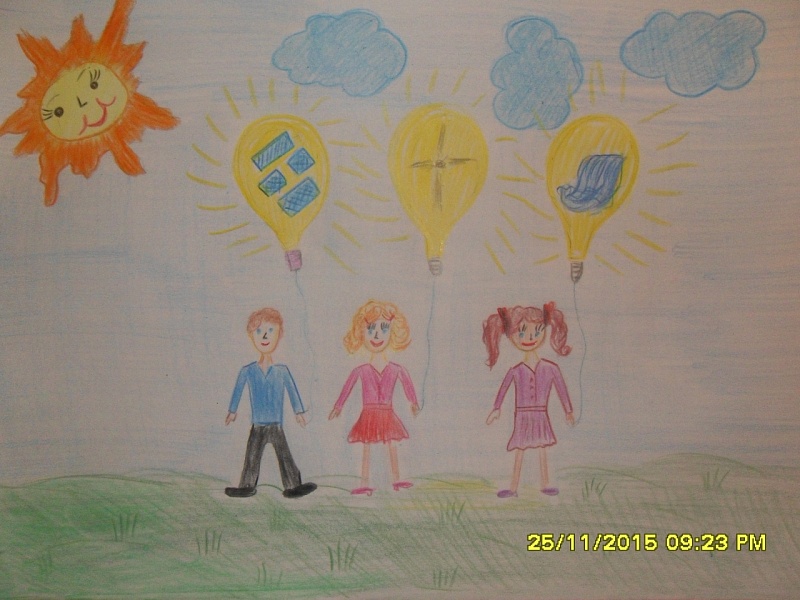 Кипер Аня, 8 лет, МГРЭС. "Энергетика будущего"