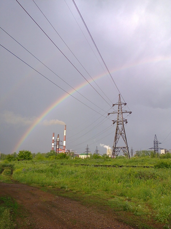 Две радуги. Кумертауская ТЭЦ – филиал ООО 
«Башкирская генерирующая компания» 

