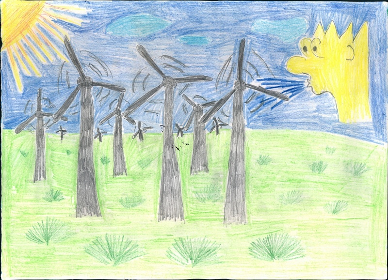 Энергия ветра)<br />
Чудин Артём, 6 лет