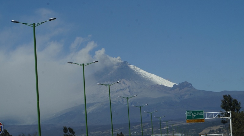 Вулканическая активность. Вулкан Катапакси, Республика Эквадор