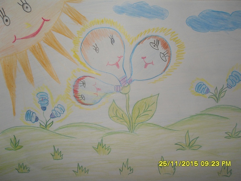 Кипер Аня, 8 лет, МГРЭС."Свет в нашей жизни"-"Семья."