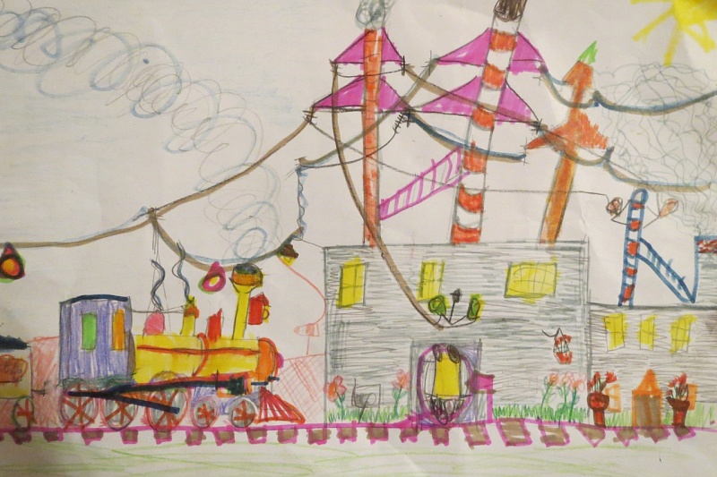 "Излучающая свет."
Белоногов Рома, 8 лет
Каширская ГРЭС