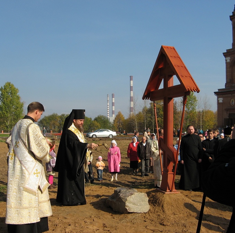 Храм, построенный при содействии Костромской ГРЭС и освященный 29.09.2007
