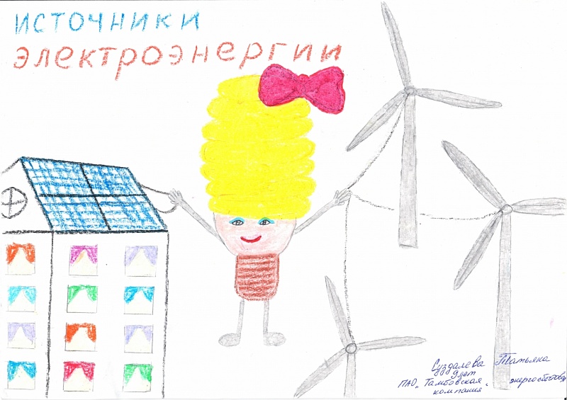 Суздалева Таня, 9 лет
ПАО "Тамбовская энергосбытовая компания"