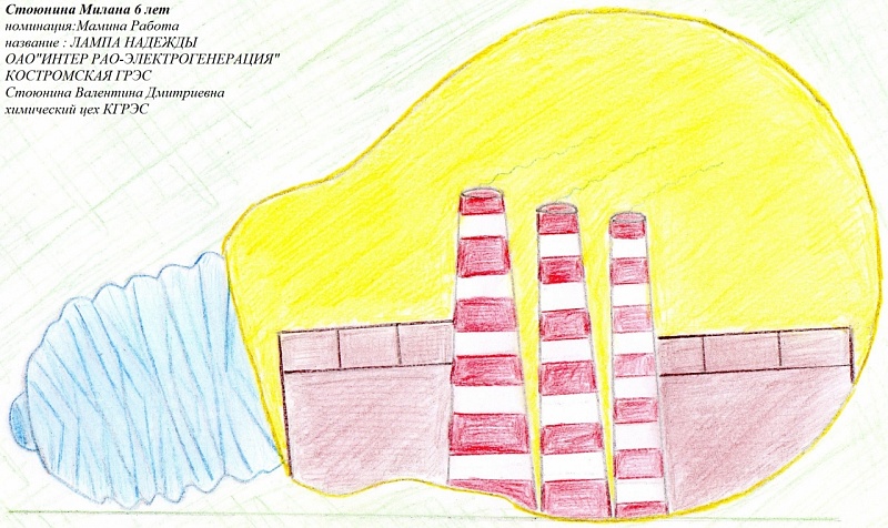 конкурс детского рисунка "Энергия детства"
